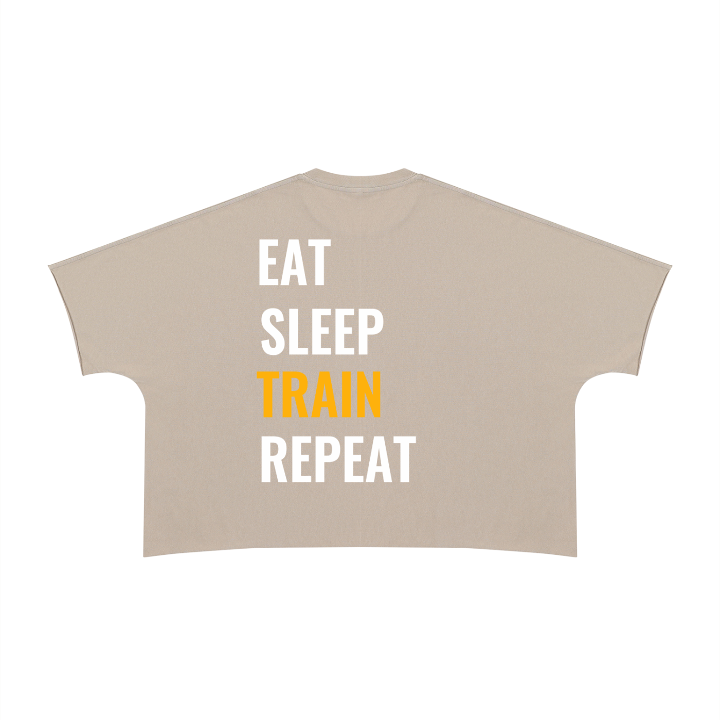 Unisex Heavyweight Boxy Raw Edge T-Shirt